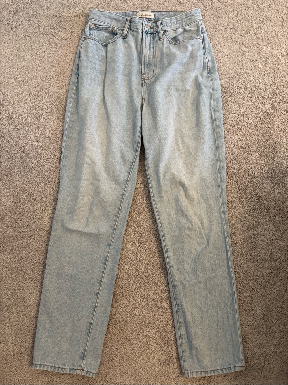 Madewell Light Blue High-Rise Jeans, Women’s 26, The Curvy Perfect Vintage Jean